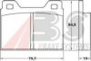 VOLVO 2701654 Brake Pad Set, disc brake